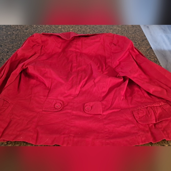 Red blazer xs - Picture 2 of 3